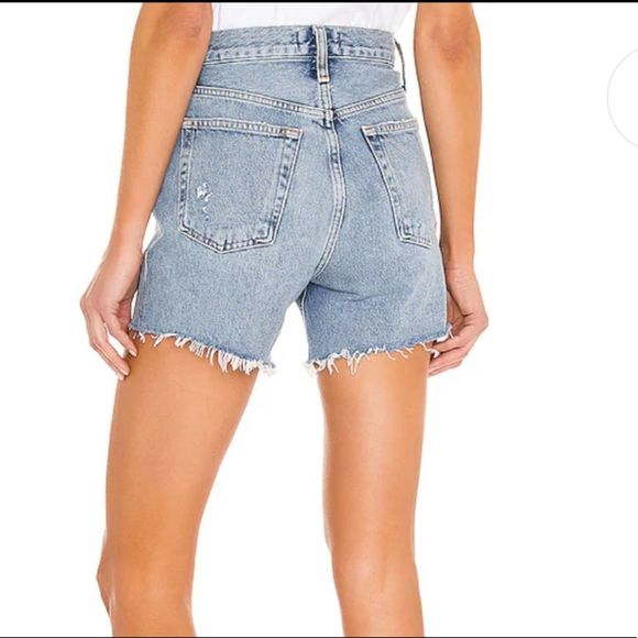 NWT AGOLDE Riley Shorts - Picture 2 of 8